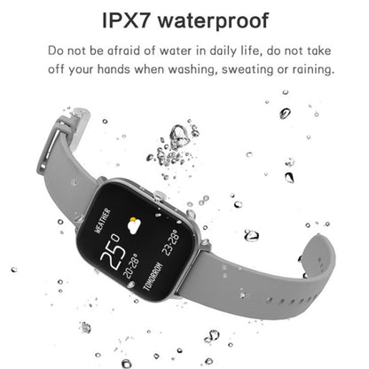 LOKMAT P8 1.4 inch Screen Waterproof Health Smart Watch, Pedometer / Sleep / Heart Rate Monitor (Silver Grey) - Smart Watches by Lokmat | Online Shopping South Africa | PMC Jewellery | Buy Now Pay Later Mobicred