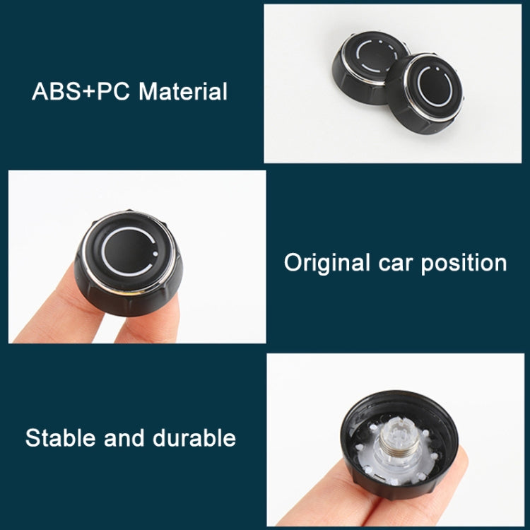For Porsche Cayenne Left Driving Car Left CD Player Volume Adjustment Knob Cover 97064292901 - Car Switches by PMC TechLife | Online Shopping South Africa | PMC TechLife