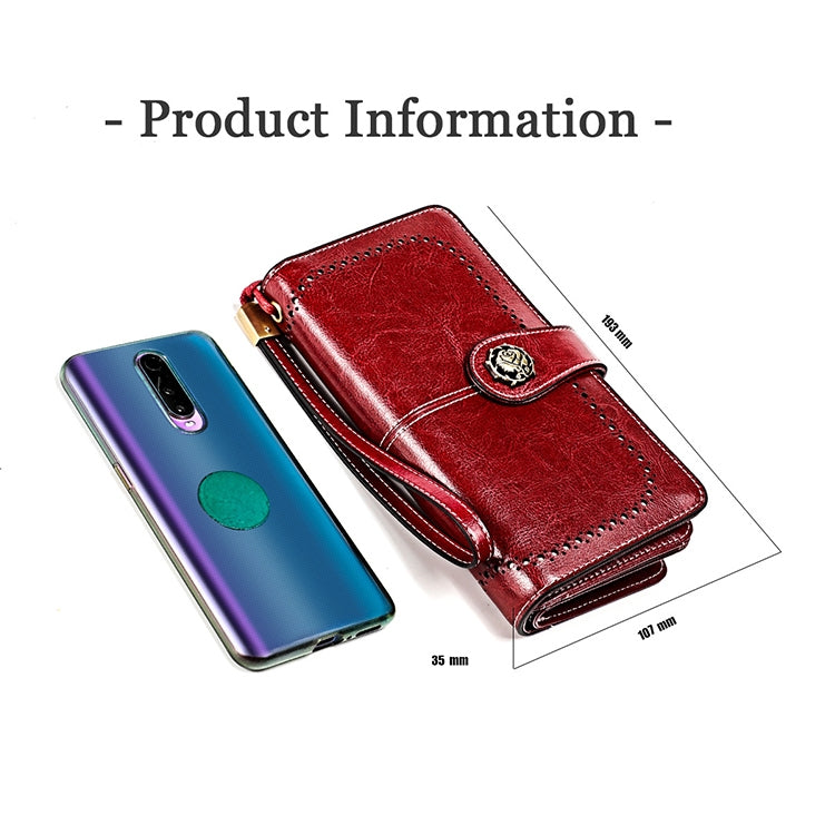 3555 Large Capacity Long Multi-function Anti-magnetic RFID Wallet Clutch for Ladies with Card Slots (Blue) - free shipping - PMC TechLife - Order now!