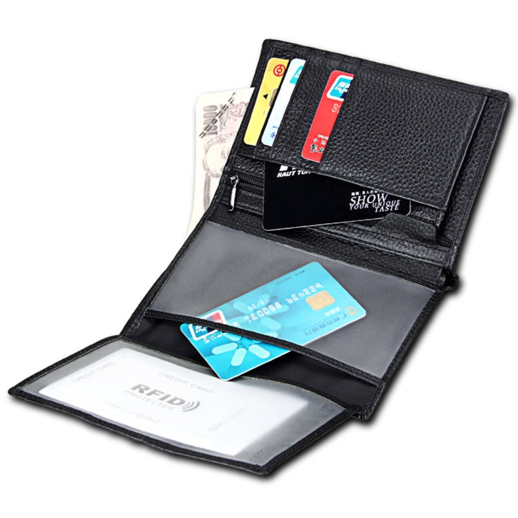 8219 Antimagnetic RFID Men Multi-functional Wallet Card Bag Passport Package - Antimagnetic RFID Package by PMC TechLife | Online Shopping South Africa | PMC TechLife | Buy Now Pay Later Mobicred