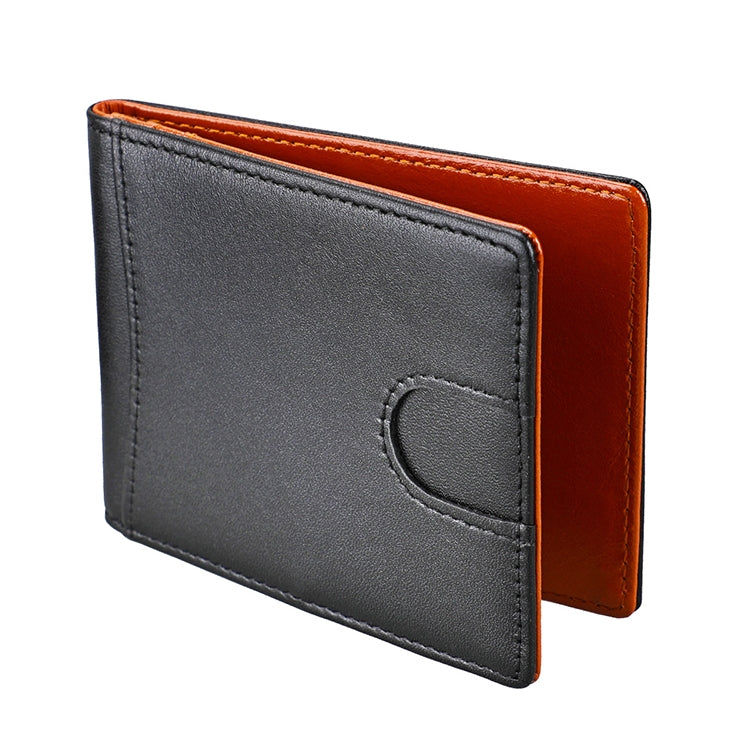 9601 Antimagnetic RFID Mini Crazy Horse Texture Leather Wallet Billfold - Antimagnetic RFID Package by PMC TechLife | Online Shopping South Africa | PMC TechLife | Buy Now Pay Later Mobicred