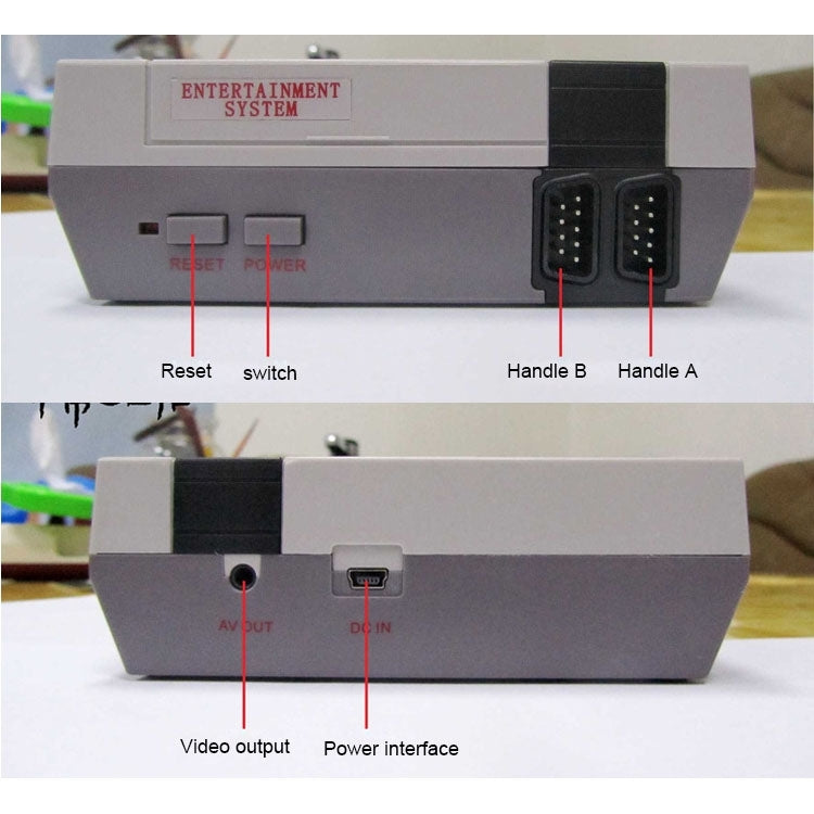 Retro Classic TV Mini Game Console, Built-in 620 Games, US Plug - free shipping - PMC TechLife - Order now!