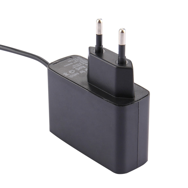 For Nintendo Switch NS Game Console Wall Adapter Charger Charger Adapter Charging Power, DC 5V, Cable Length: 1.5m, EU Plug(Black) - Charger & Power by PMC TechLife | Online Shopping South Africa | PMC TechLife