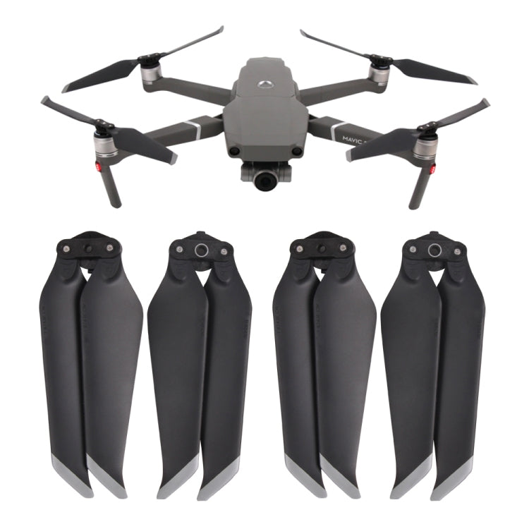 2 Pairs 8743F Low Noise Quick-release Propellers for DJI Mavic 2 Pro / Zoom - DIY Propeller by PMC TechLife | Online Shopping South Africa | PMC TechLife