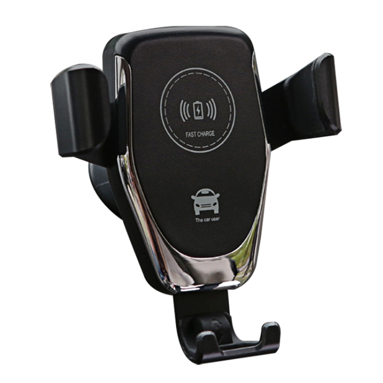 Car Air Outlet Bracket Wireless Charger Qi Standard Wireless Charger(Black) - Wireless Charger Holders by PMC TechLife | Online Shopping South Africa | PMC TechLife