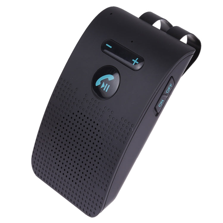 SP09 Multipoint Wireless Bluetooth V4.2 Handsfree Car Kit Speaker Speakerphone, Support Voice Readout & Vibration Sensor - free shipping - PMC TechLife - Order now!