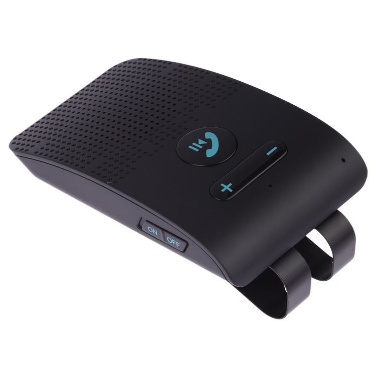 SP09 Multipoint Wireless Bluetooth V4.2 Handsfree Car Kit Speaker Speakerphone, Support Voice Readout & Vibration Sensor - free shipping - PMC TechLife - Order now!