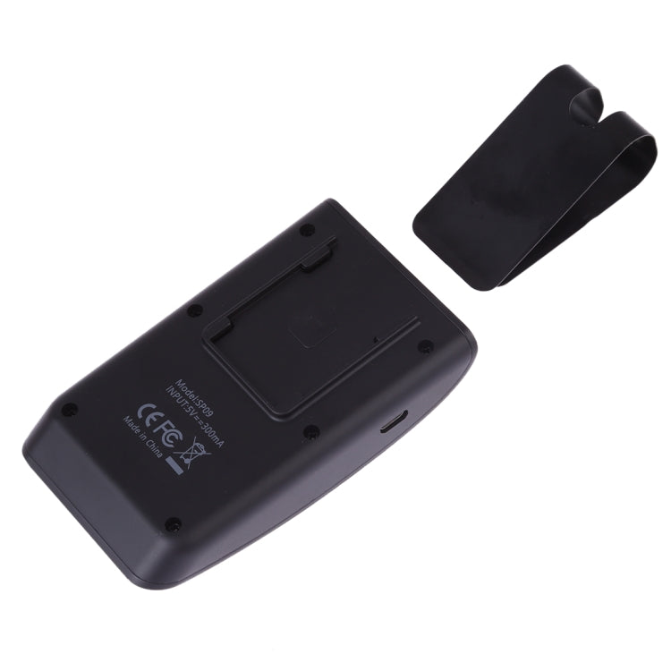 SP09 Multipoint Wireless Bluetooth V4.2 Handsfree Car Kit Speaker Speakerphone, Support Voice Readout & Vibration Sensor - free shipping - PMC TechLife - Order now!