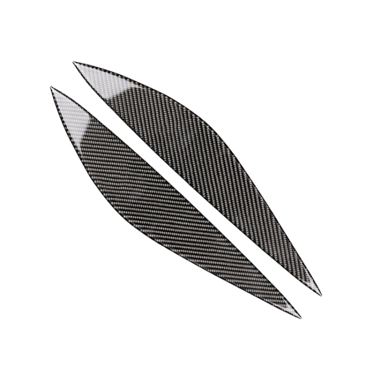 Car Carbon Fiber Light Eyebrow for Mercedes-Benz W204 Pre-Facelift 2008-2011 - Lamp Decoration by PMC TechLife | Online Shopping South Africa | PMC TechLife