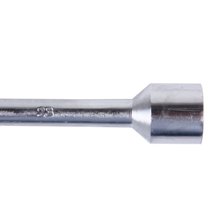 Compact Universal Tire Iron Lug Wrench with 17mm 19mm 21mm 23mm Socket Adapters - Tire Repair & Installation Tools by PMC TechLife | Online Shopping South Africa | PMC TechLife