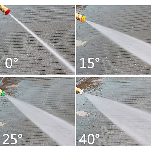 High Pressure Car Wash Gun Jet Nozzle Washer Accessories, Nozzle Angle: 25 Degree - free shipping - PMC TechLife - Order now!