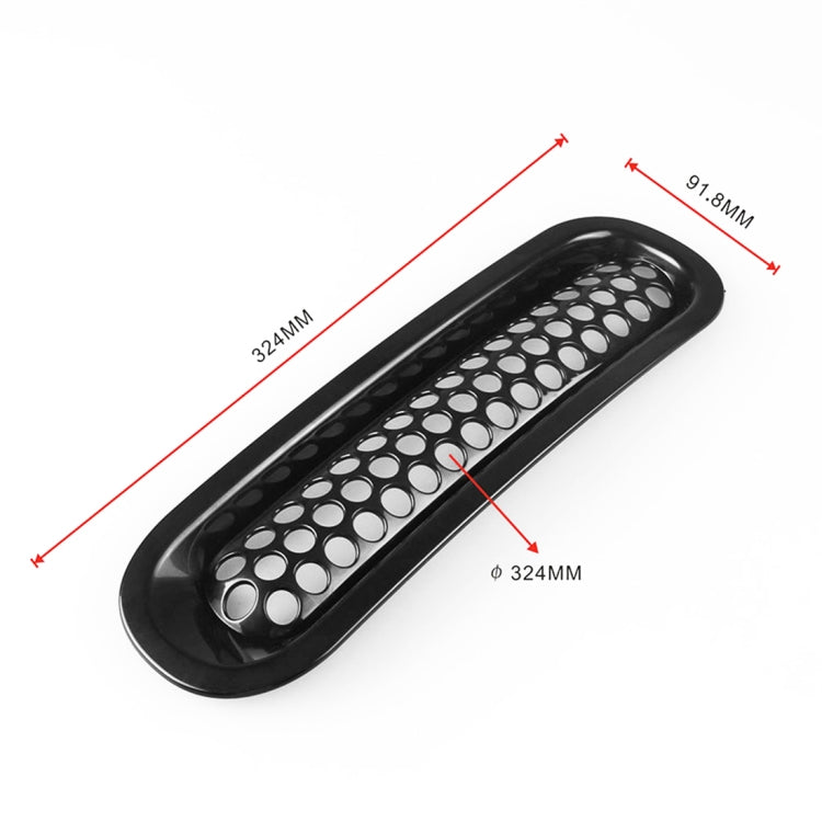 7 PCS Car Front Racing Front Grille Grid Insect Net for Jeep Wrangler JK 2007-2017 - Others by PMC TechLife | Online Shopping South Africa | PMC TechLife