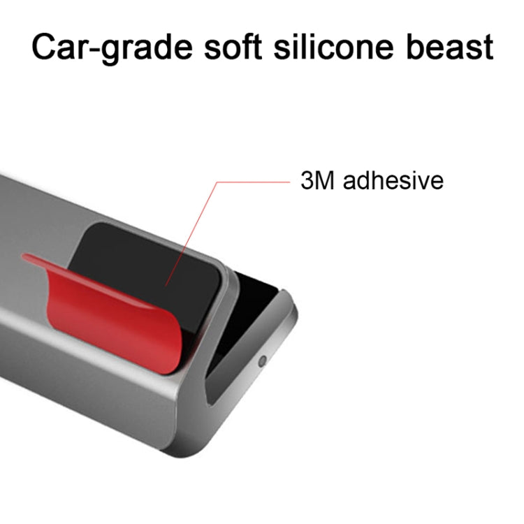 Creative Temporary Parking Card Car Sticker (Silver) - Parking Card by PMC TechLife | Online Shopping South Africa | PMC TechLife