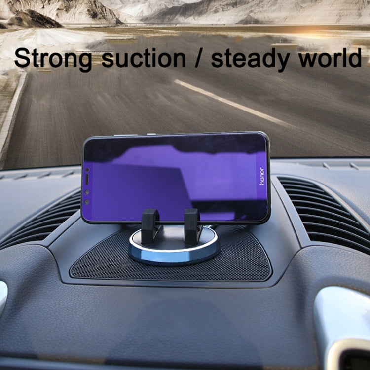 Multi-function Car Instrument Panel Mobile Phone Holder Temporary Parking Card(Blue) - Car Holders by PMC TechLife | Online Shopping South Africa | PMC TechLife