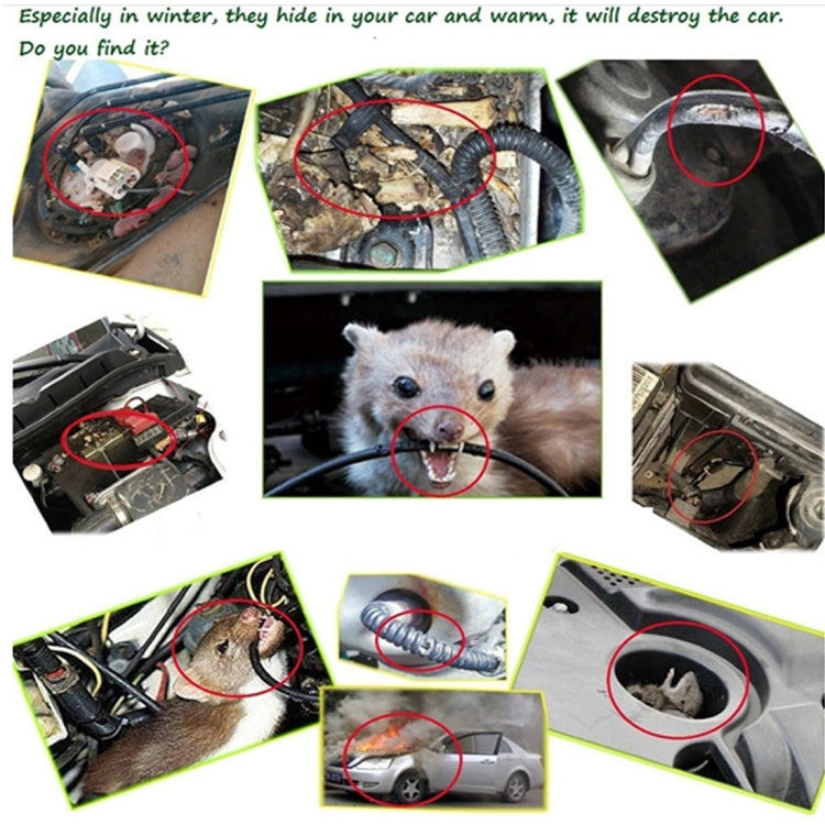 Car Mouse Control Repellent, Repels Rodents, Mice, Cockroaches, Ants & Spiders - free shipping - PMC TechLife - Order now!