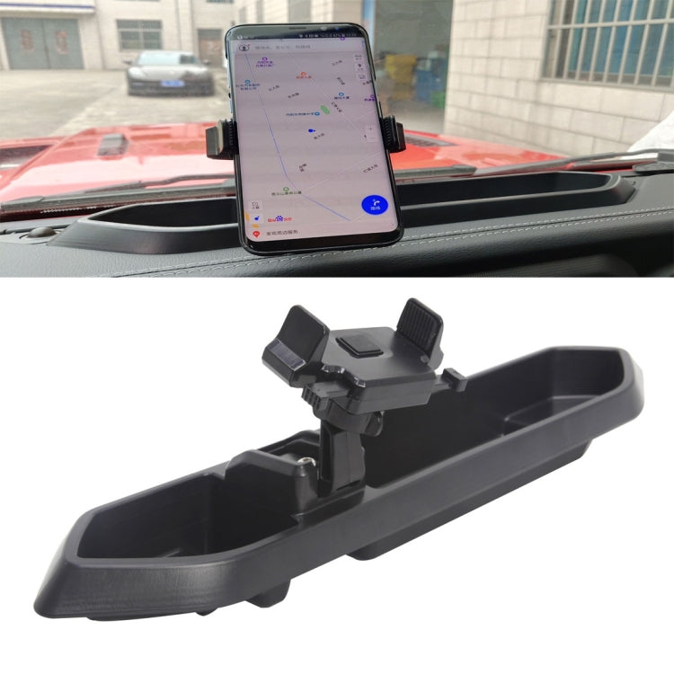 Car GPS Bracket Dash Mount Holder Cell Phone Holder for Jeep Wrangler JL 2018- - Car Holders by PMC TechLife | Online Shopping South Africa | PMC TechLife