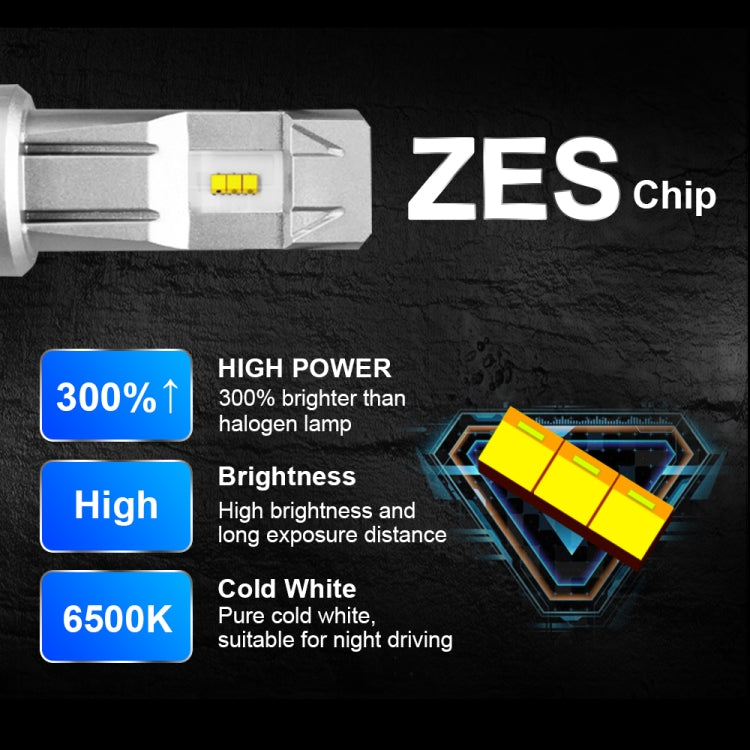 2 PCS M3 H8 / H9 / H11 DC9-32V / 17W / 6500K / 2000LM IP68 Car LED Headlight Lamps(Cool White) - LED Headlamps by PMC TechLife | Online Shopping South Africa | PMC TechLife