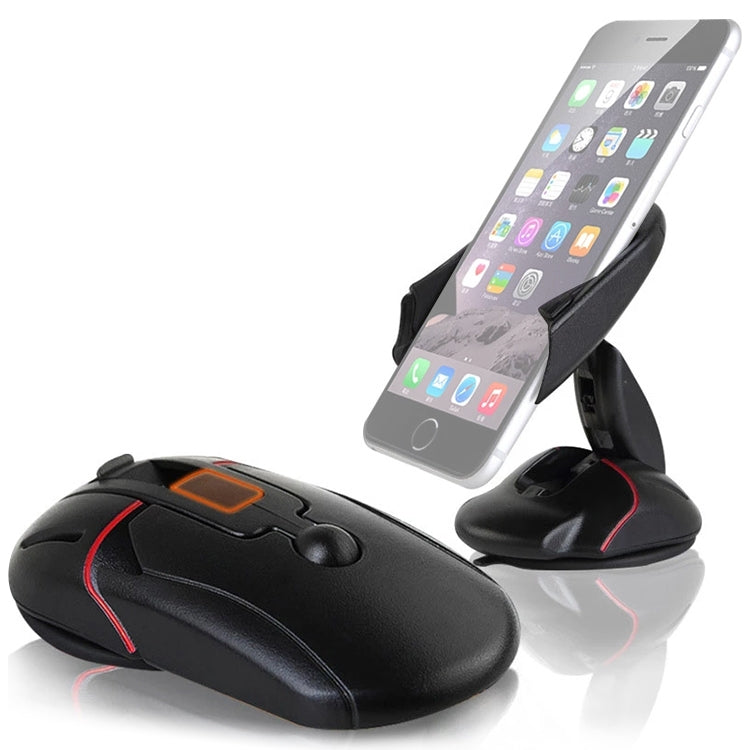Suction Cup Rotatable Creative Mouse Shaped Car Holder - Car Holders by PMC TechLife | Online Shopping South Africa | PMC TechLife