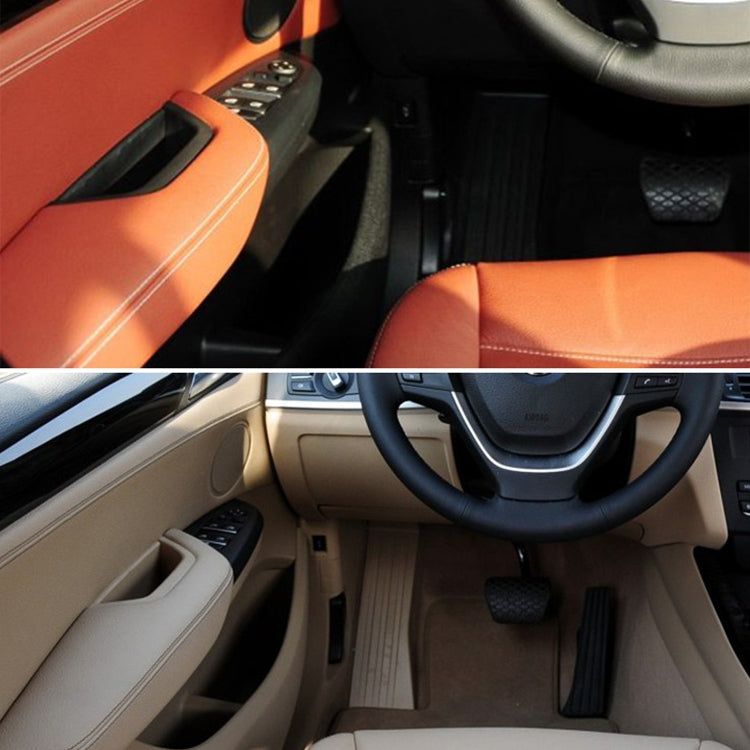 Car Front Right Inside Doors Handle Pull Trim Cover 5141 7394 519-1 for BMW X3 X4, Left Driving (Black) - Door Handles by PMC TechLife | Online Shopping South Africa | PMC TechLife