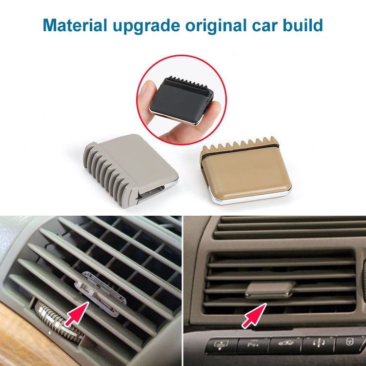 Car Middle Air Conditioning Exhaust Switch Paddle for Mercedes-Benz S Class W220 1998-2005, Left Driving (Grey) - Air Conditioning System by PMC TechLife | Online Shopping South Africa | PMC TechLife