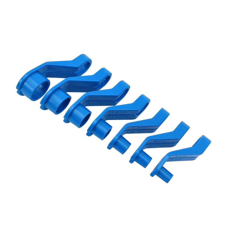 ZK-078 7 in 1 Car Fuel Line Angled Disconnect Tool Set - Engine Repair Tools by PMC TechLife | Online Shopping South Africa | PMC TechLife | Buy Now Pay Later Mobicred