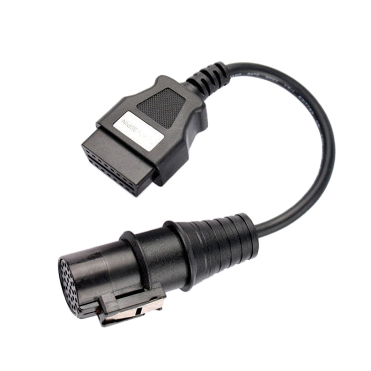 30Pin to 16Pin OBD2 Adapter for IVECO - Cables & Connectors by PMC TechLife | Online Shopping South Africa | PMC TechLife