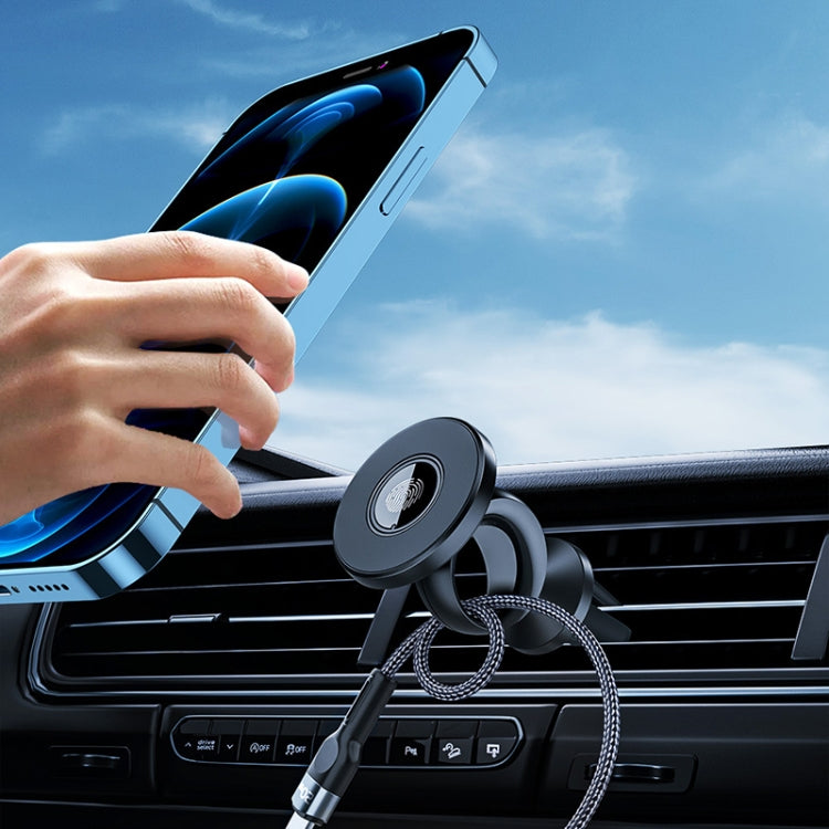Car Air Outlet Magnetic Mobile Phone Holder - Car Holders by PMC TechLife | Online Shopping South Africa | PMC TechLife