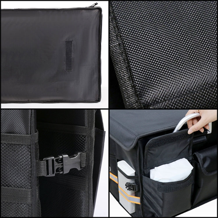 Car Trunk Foldable Storage Box, Capacity: 66L (Orange) - free shipping - PMC TechLife - Order now!