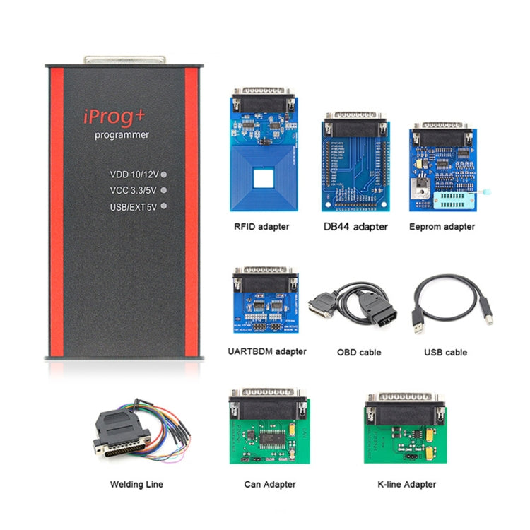 12V Iprog+ Pro V87 Car Key Programmer ECU Tool - Code Readers & Scan Tools by PMC Jewellery | Online Shopping South Africa | PMC Jewellery | Buy Now Pay Later Mobicred