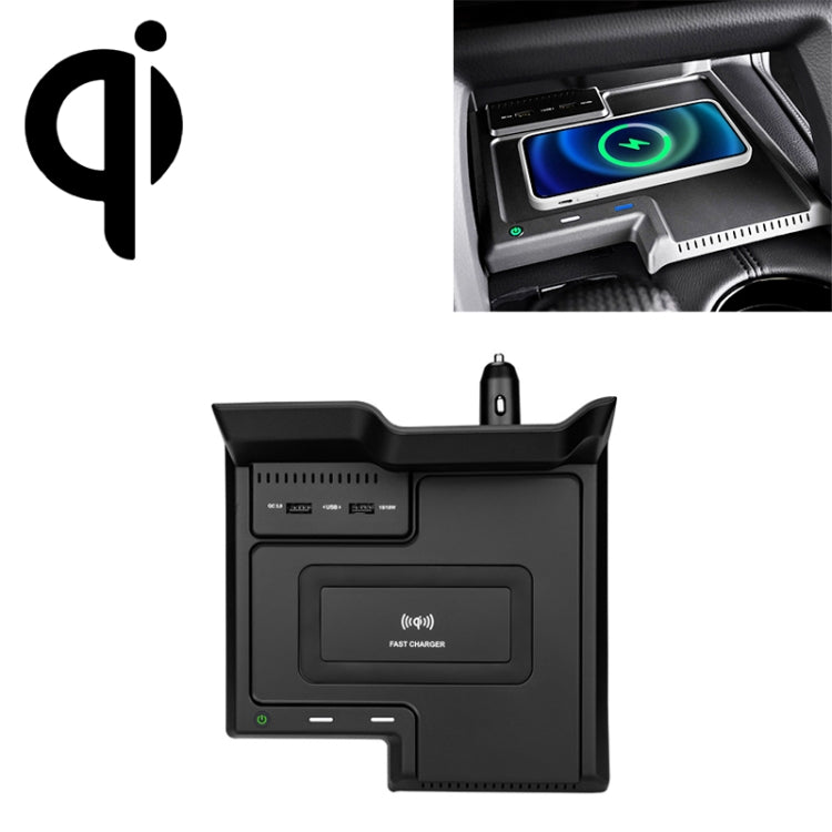 HFC-1060 Car Qi Standard Wireless Charger 10W Quick Charging for Toyota Avalon 2019-2021, Left Driving - Wireless Charging Pads by PMC Jewellery | Online Shopping South Africa | PMC Jewellery