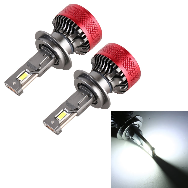 1 Pair H7 DC12V 65W 6000K 6500LM LED Car Headlights - Work Lights by PMC Jewellery | Online Shopping South Africa | PMC Jewellery