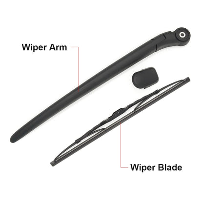 JH-PS01 For Porsche Cayenne 2003-2010 Car Rear Windshield Wiper Arm Blade Assembly 955 628 040 02 - Windscreen Wipers by PMC Jewellery | Online Shopping South Africa | PMC Jewellery