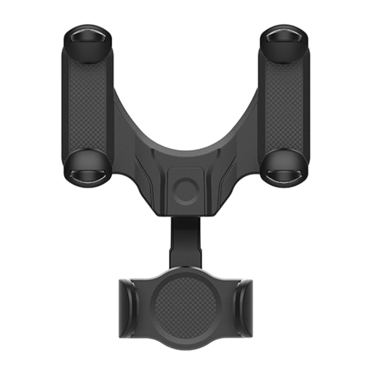 Car Rear Mirror Navigation Phone Holder (Black) - Car Holders by PMC TechLife | Online Shopping South Africa | PMC TechLife