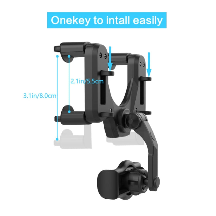 Car Rear Mirror Navigation Phone Holder (Green) - Car Holders by PMC TechLife | Online Shopping South Africa | PMC TechLife