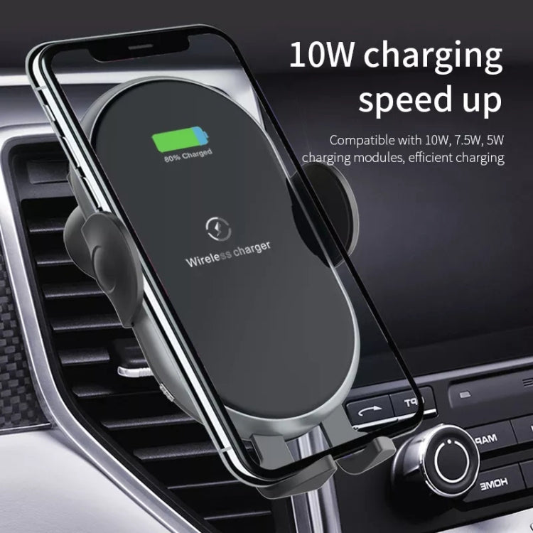 Car Smart Wireless Charger Phone Holder - Wireless Charger Holders by PMC Jewellery | Online Shopping South Africa | PMC Jewellery