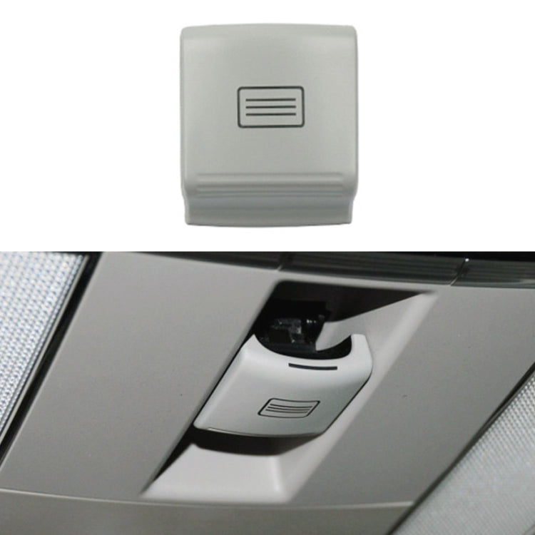 For Mercedes-Benz W221 2006-2013 Left Driving Car Sunroof Switch Button Dome Light Button(Grey) - Car Switches by PMC TechLife | Online Shopping South Africa | PMC TechLife