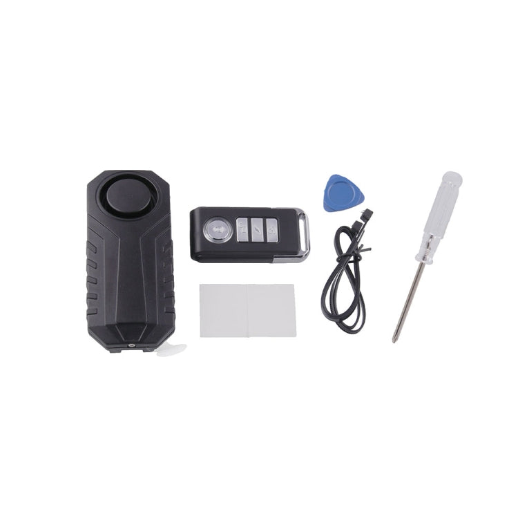 Wireless Anti-Theft Vibration Motorcycle Bicycle Waterproof Security Bike Alarm with Remote - Theft Protection by PMC TechLife | Online Shopping South Africa | PMC TechLife