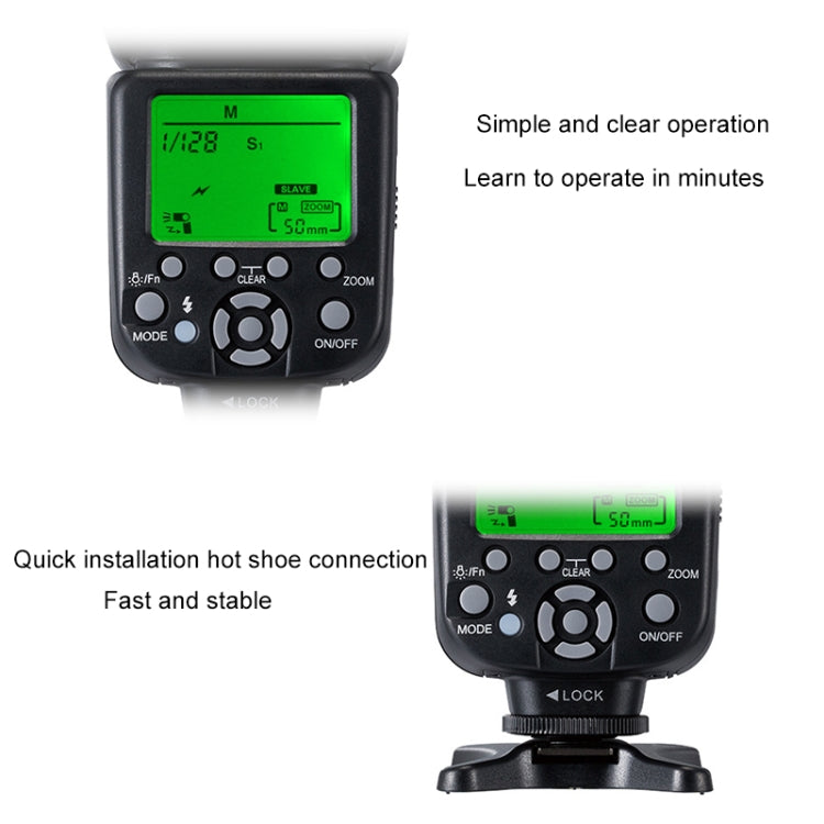 TRIOPO TR-982IIIN Flash Light Speedlite for Nikon (Black) - free shipping - PMC TechLife - Order now!