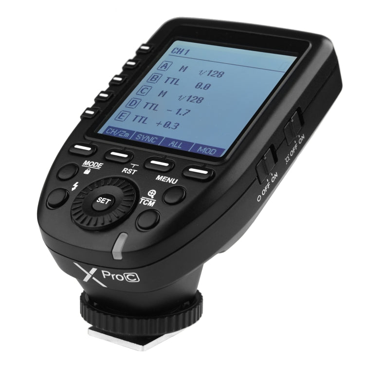 Godox Xpro-C TTL Wireless Flash Trigger for Canon (Black) - free shipping - PMC TechLife - Order now!