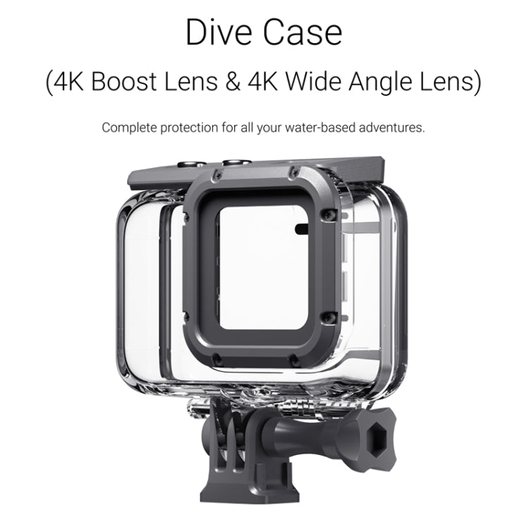 60m Underwater Depth Diving Case Waterproof Camera Housing for Insta360 One RS 4K - Case & Bags by PMC Jewellery | Online Shopping South Africa | PMC Jewellery