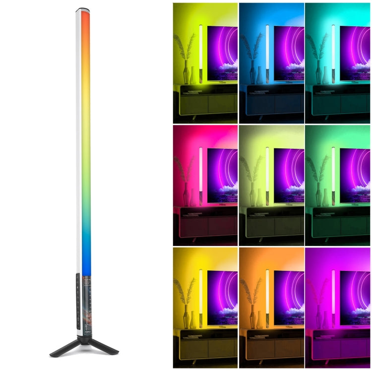 LUXCeO Mood1 85cm RGB Colorful Atmosphere Rhythm LED Stick Handheld Video Photo Fill Light with Tripod -  by LUXCeO | Online Shopping South Africa | PMC Jewellery | Buy Now Pay Later Mobicred