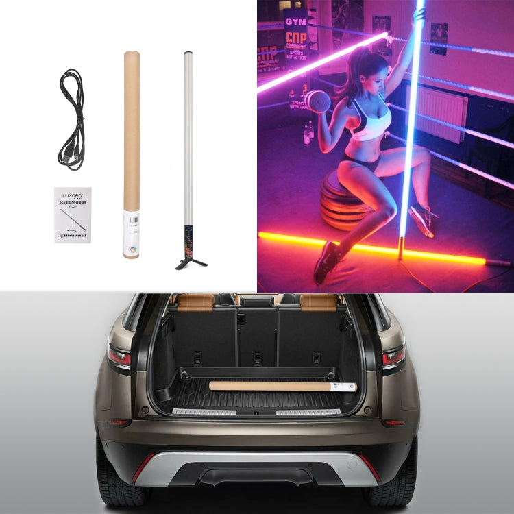 LUXCeO Mood1 85cm RGB Colorful Atmosphere Rhythm LED Stick Handheld Video Photo Fill Light with Tripod -  by LUXCeO | Online Shopping South Africa | PMC Jewellery | Buy Now Pay Later Mobicred