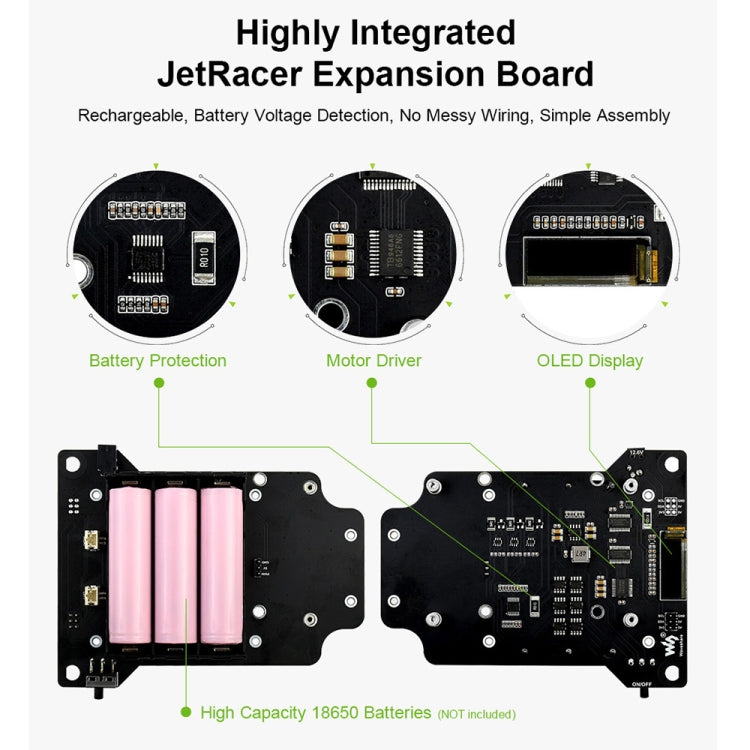 Waveshare JetRacer AI Kit, AI Racing Robot Powered by Jetson Nano - free shipping - PMC TechLife - Order now!