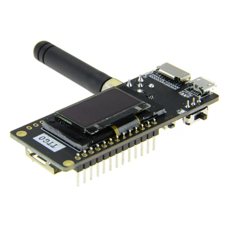 TTGO LORA32 V2.1 ESP32 0.96 inch OLED Bluetooth WiFi Wireless Module 915MHz SMA IP5306 Module with Antenna - Module by TTGO | Online Shopping South Africa | PMC TechLife | Buy Now Pay Later Mobicred