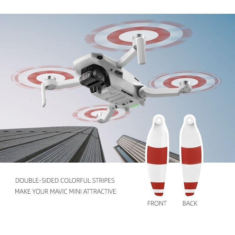 8 PCS/Set Sunnylife 4726F Low Noise Quick-release Wing Propellers for DJI Mini SE / Mini 2 / Mini 2 SE(Gold) - DIY Propeller by Sunnylife | Online Shopping South Africa | PMC TechLife | Buy Now Pay Later Mobicred