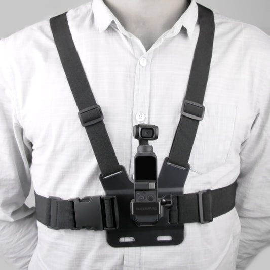 Sunnylife OP-Q9201 Elastic Adjustable Body Chest Straps Belt with Metal Adapter for DJI OSMO Pocket 2 - Chest & Head Belt by Sunnylife | Online Shopping South Africa | PMC Jewellery