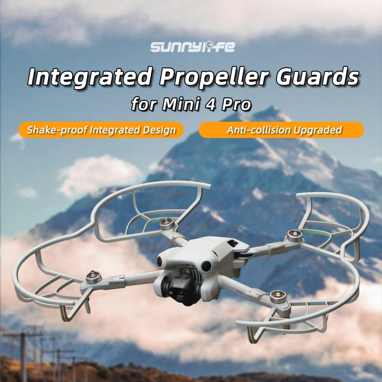 For DJI Mini 4 Pro Sunnylife N4P-KC712 Drone Propeller Protective Guard Anti-collision Ring (Grey) - Other by Sunnylife | Online Shopping South Africa | PMC TechLife | Buy Now Pay Later Mobicred