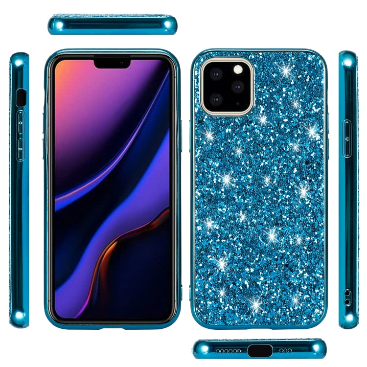 Glitter Powder Shockproof TPU Protective Case for iPhone 11 Pro Max(Silver) - free shipping - PMC TechLife - Order now!