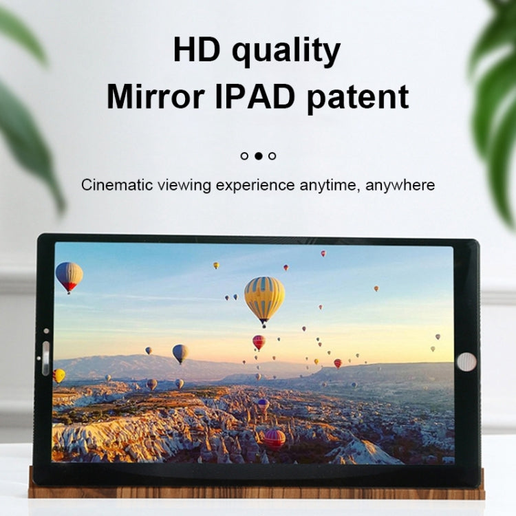 12 Inch Log HD Mobile Phone Screen Amplifier(Coffee Wood Grain) - Screen Magnifier by PMC Jewellery | Online Shopping South Africa | PMC Jewellery