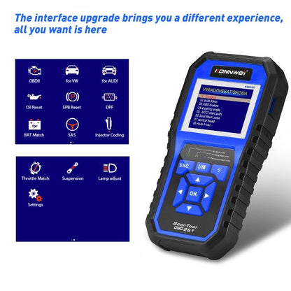 KONNWEI KW450 Car 2.8 inch TFT Color Screen Battery Tester Support 2 Languages / System  XP WIN7 WIN8 WIN10 - Code Readers & Scan Tools by KONNWEI | Online Shopping South Africa | PMC Jewellery | Buy Now Pay Later Mobicred